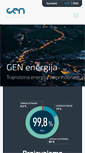 Mobile Screenshot of gen-energija.si